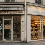 Comparaison de deux boulangeries illustrant l’impact d’une image de marque forte et cohérente