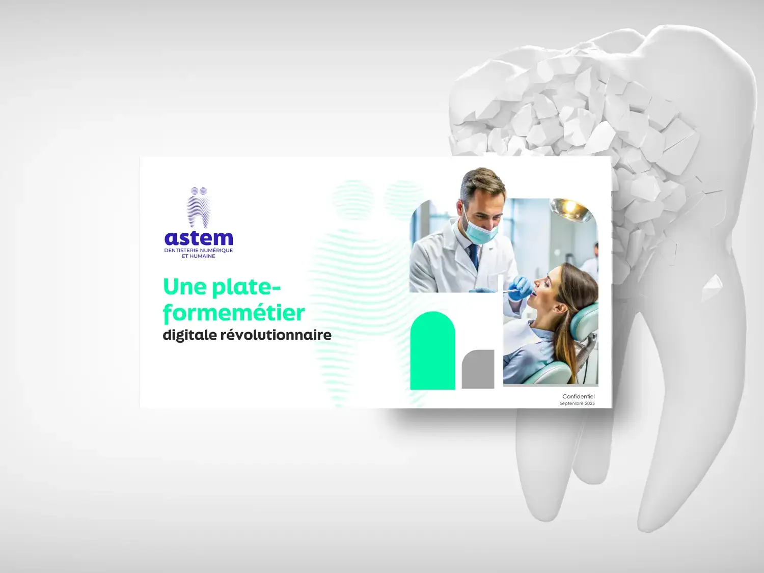 Conception d'une présentation stratégique pour un groupe dentaire