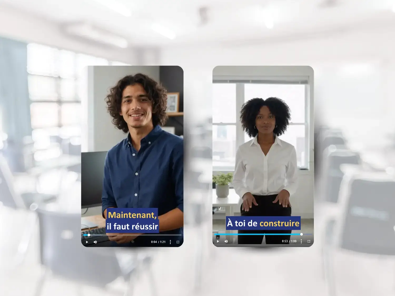 Production de vidéos de formation pour un organisme de formation en ligne